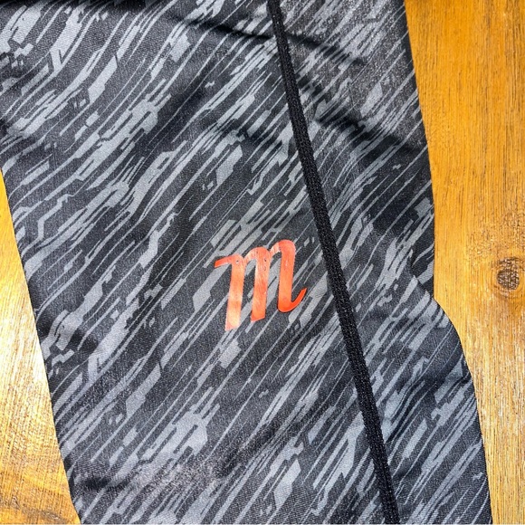 Marucci gray athletic baseball leggings size large adult - Picture 3 of 7